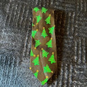 Addiction 100% Silk Christmas tree tie